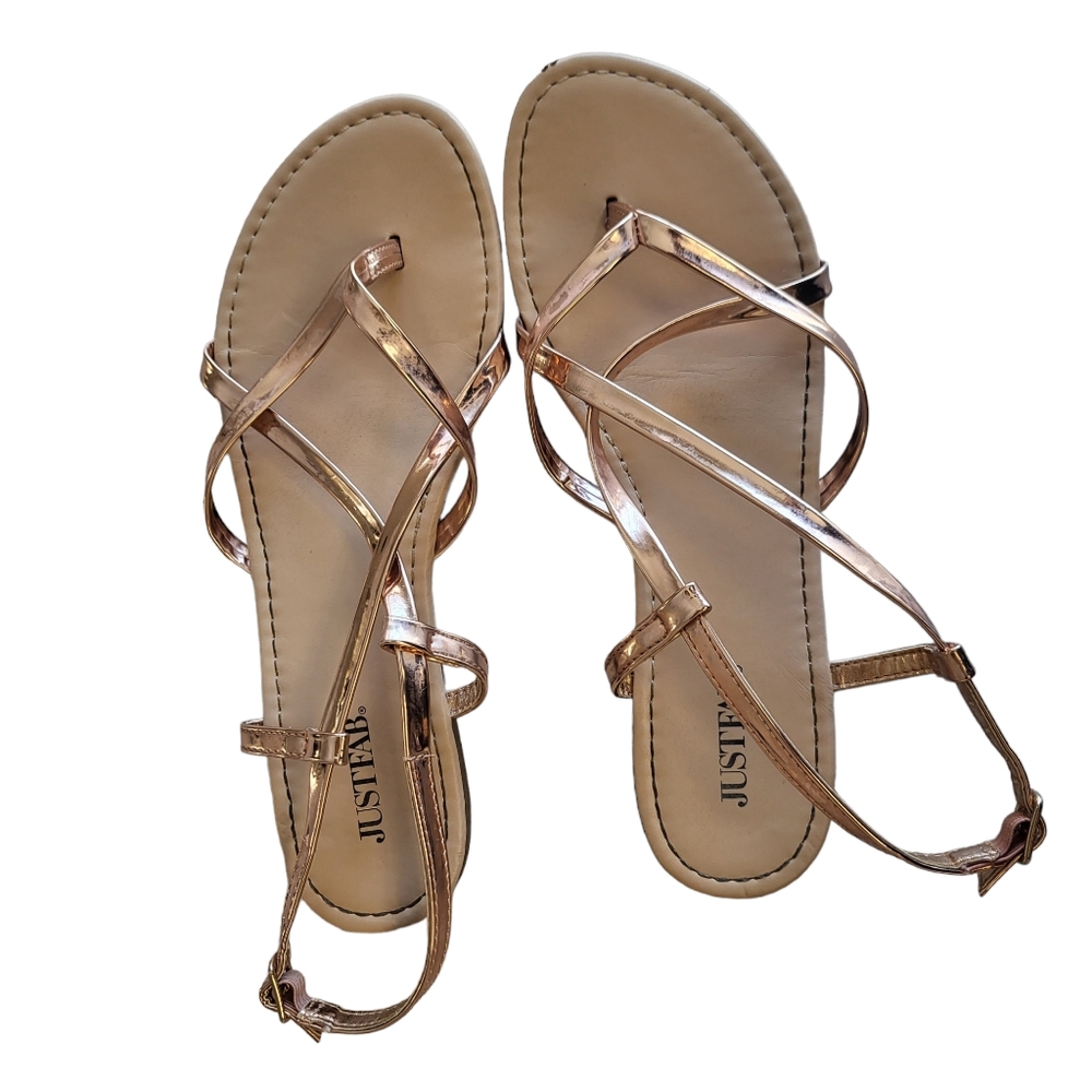 JUSTFAB SANDALS SIZE 8 - Picture 2 of 5